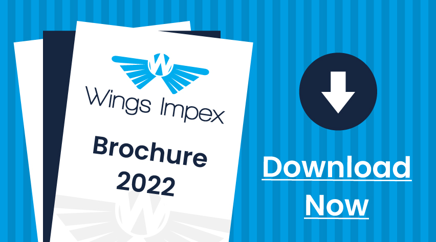 Download Now Button Of Brochure 2022 Catalog Company Profile Booklet PDF Format Of Wings Impex - Exporter, Supplier And Producer Of Premium Quality Basmati Rice And Non-Basmati Rice And Other Agriculture Products From India